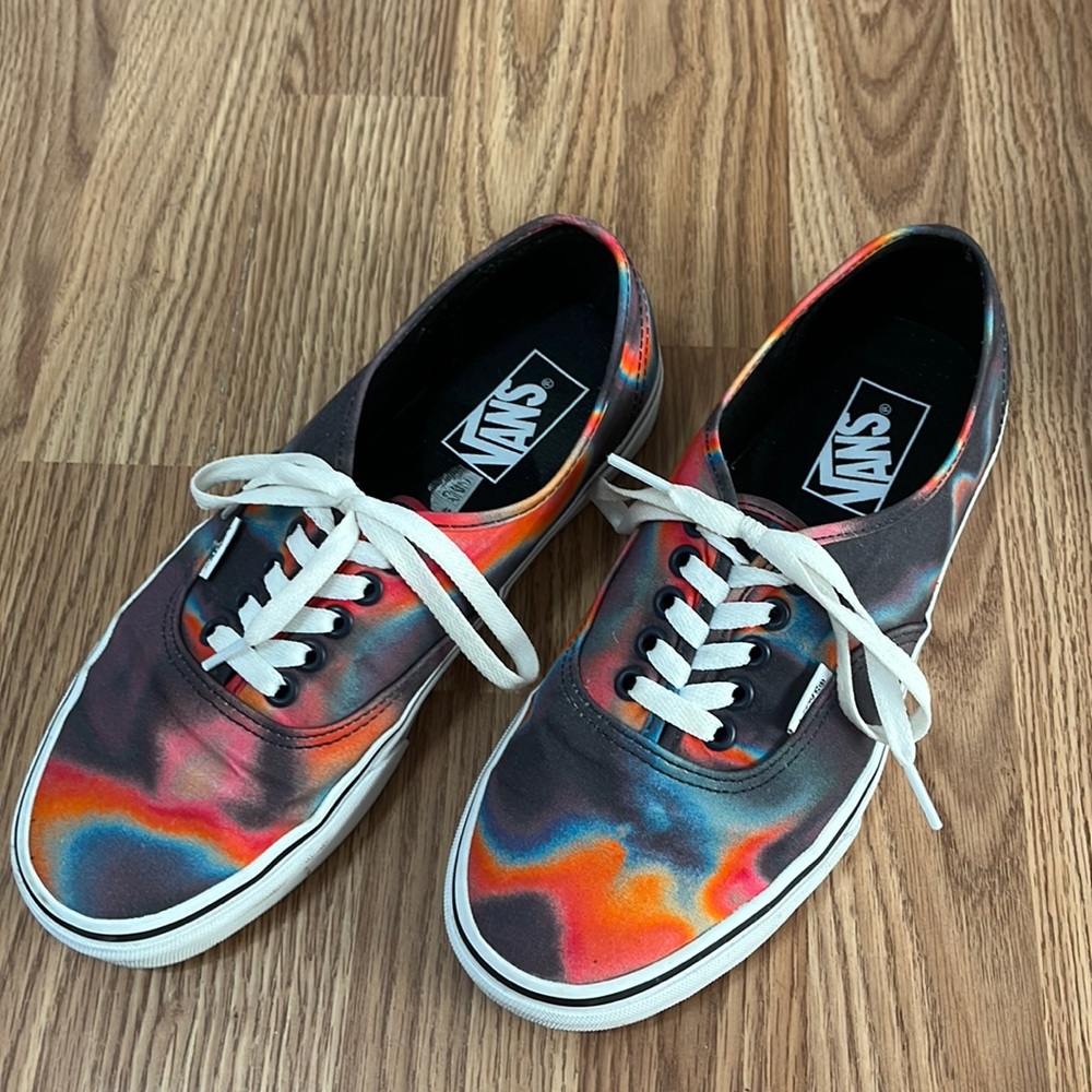 Vans Infrared Multicolor Unisex Lace-Up Sneakers
